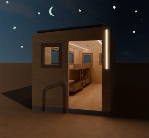 Visualisierung eines FoldPod Lernraums