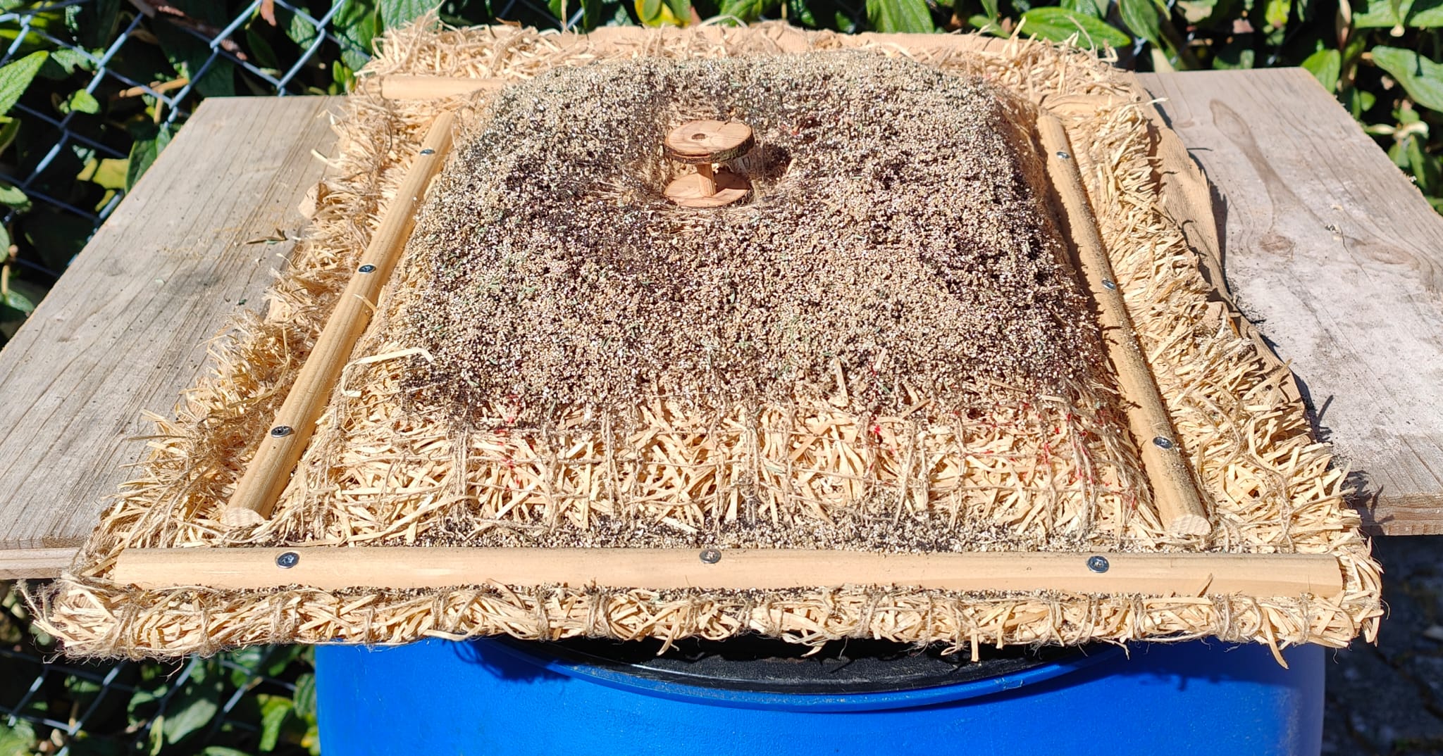 Versuchsaufbau GeoGreenBag