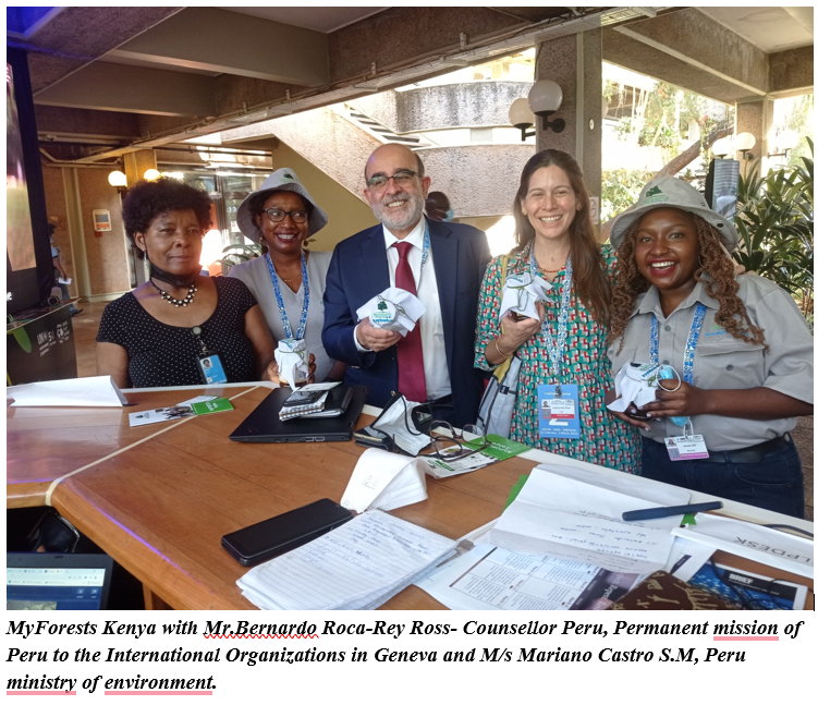 MyFORESTS bei UNEP in Nairobi